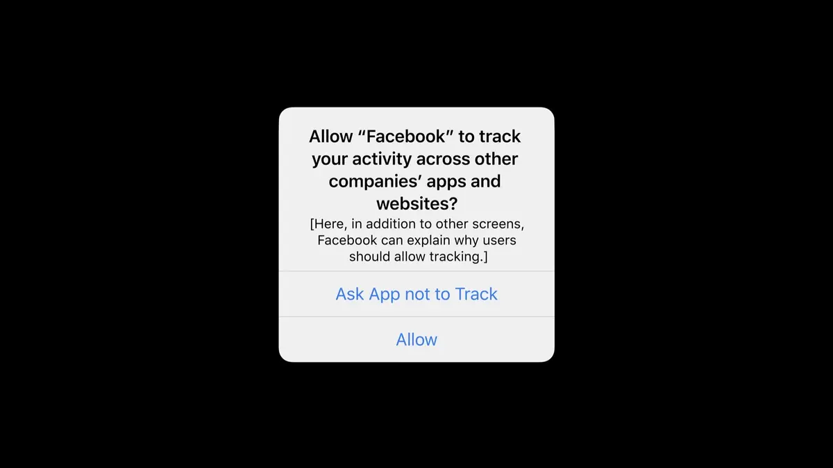 Apple : l’anti-tracking d'iOS14 vise à défendre les utilisateurs (Facebook contre-attaque)