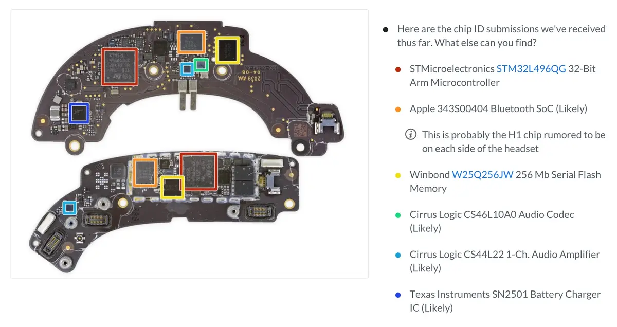 iFixit : un premier démontage superficiel des AirPods Max [Photos]