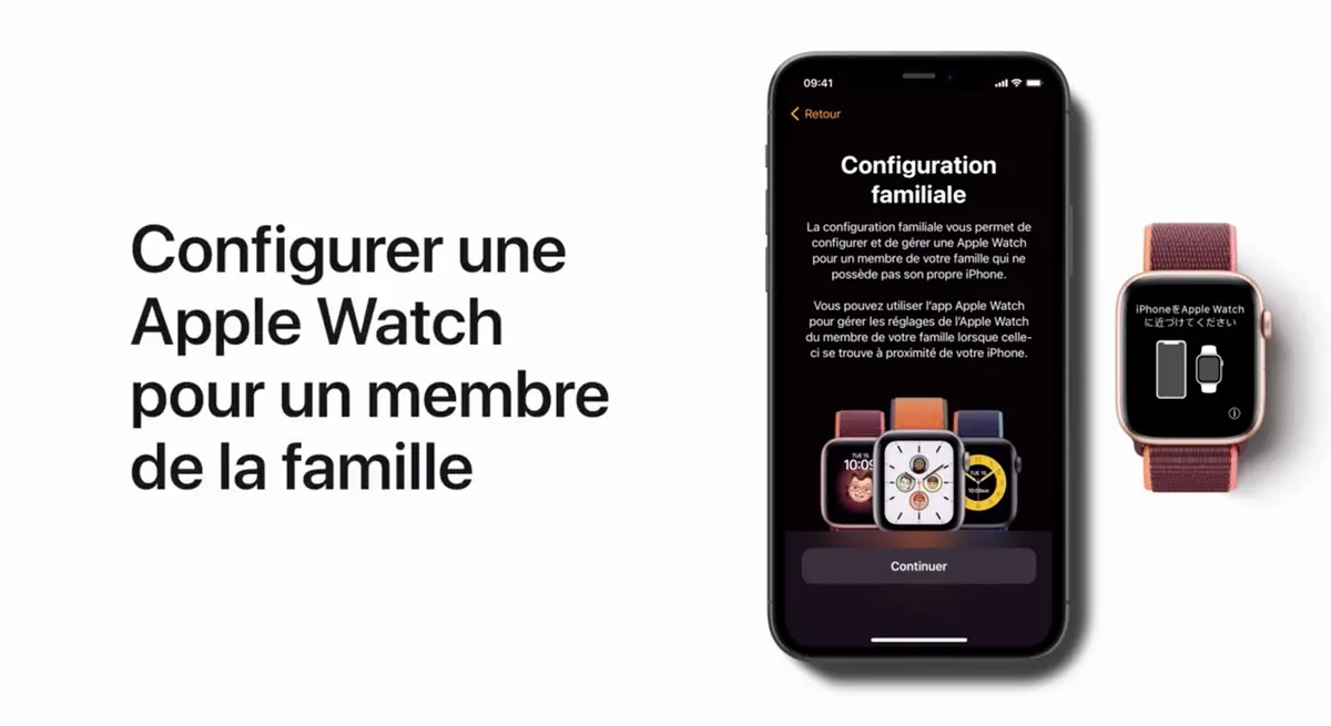 Comment configurer le partage familial sur une Apple Watch