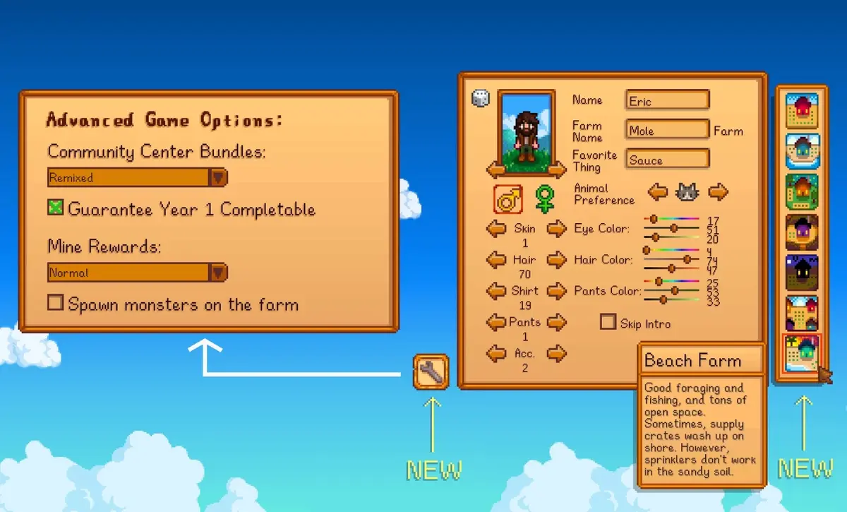 Stardew Valley : de nouvelles fermes et mode de jeu pour la prochaine version