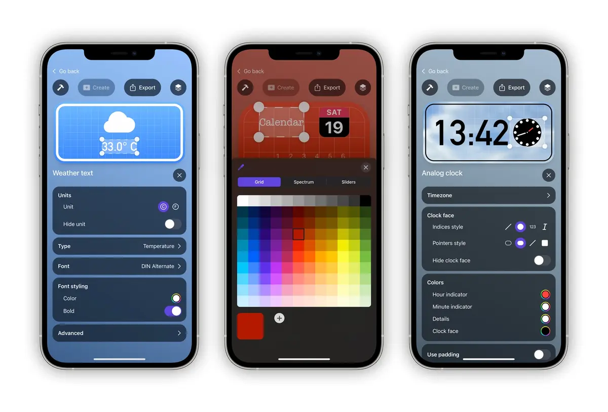 Flex Widgets permet de créer et de personnaliser ses propres widgets sur iOS