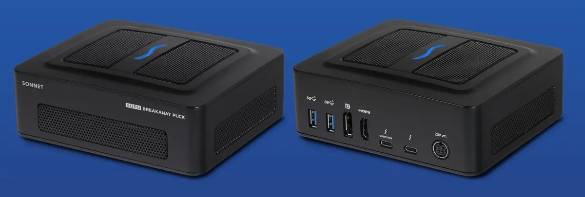 Deux nouveaux eGPU Thunderbolt 3  avec Radeon RX 5500XT/5700 chez Sonnet