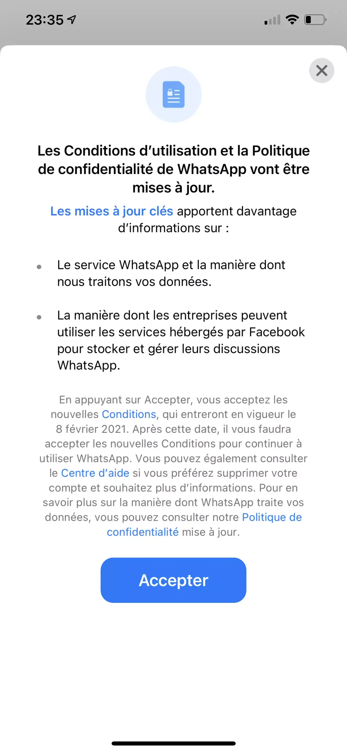 La politique de confidentialité de WhatsApp fait basculer les utilisateurs chez Signal