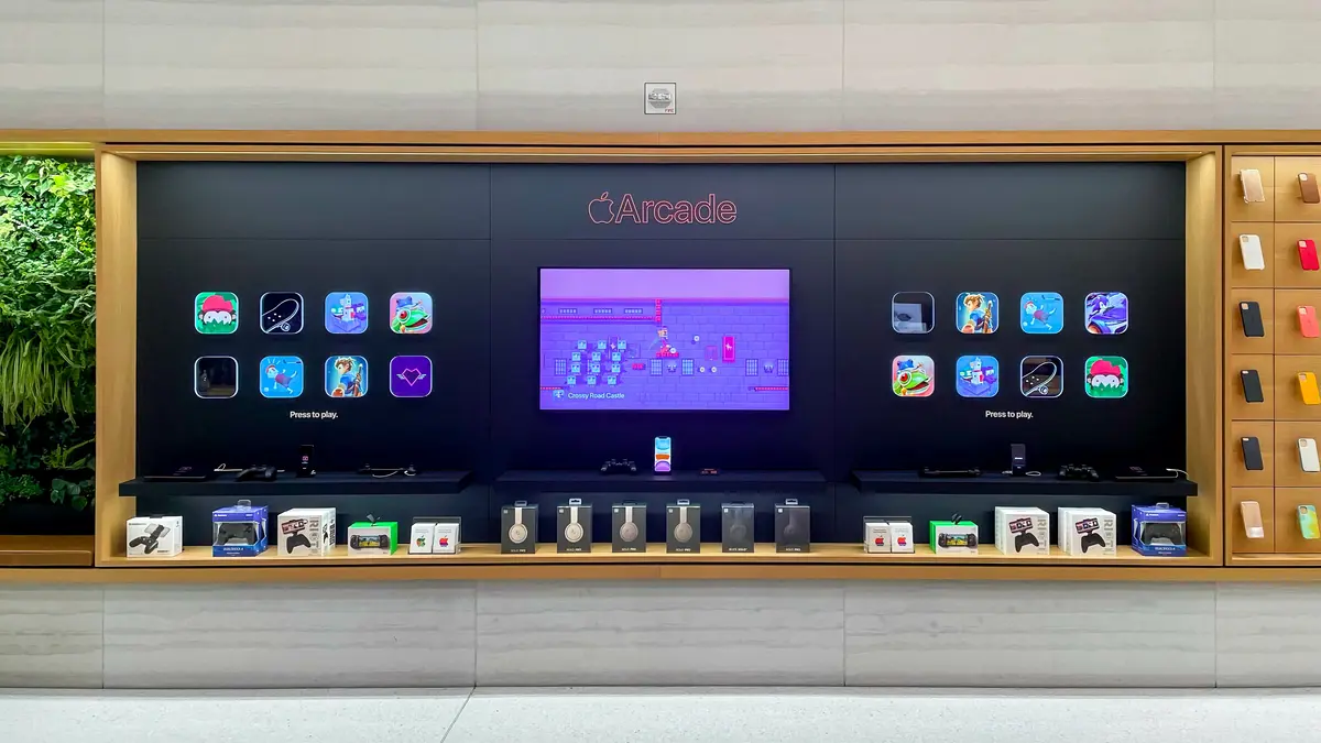 Apple propose de jouer à Arcade dans ses magasins [Photos]