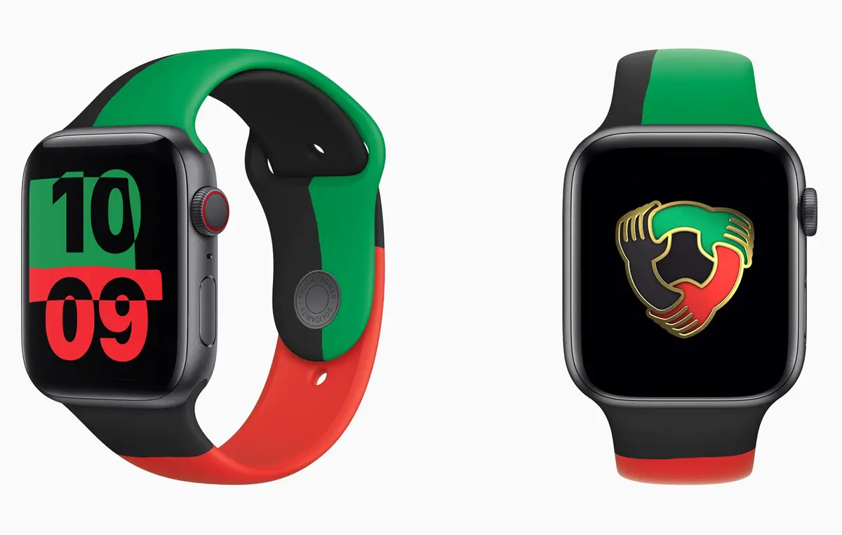 Apple célèbre le "Black History Month" avec un nouveau bracelet d'Apple Watch