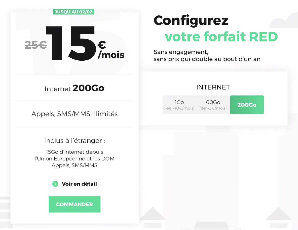 Bons plans opérateurs : des offres sans engagement à partir de 11,99€ (de 60 à 200Go)