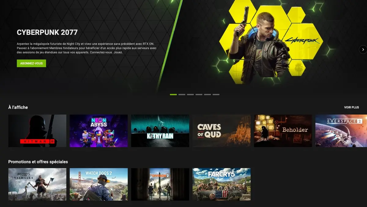 GeForce Now est disponible en version native pour les Mac M1 et via Chrome sur macOS