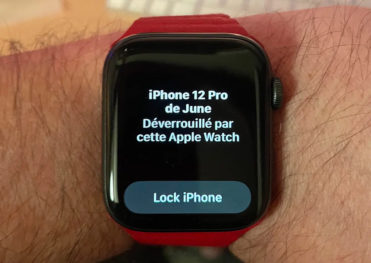 iOS 14.5 : prise en main du déverrouillage de l'iPhone par l'Apple Watch