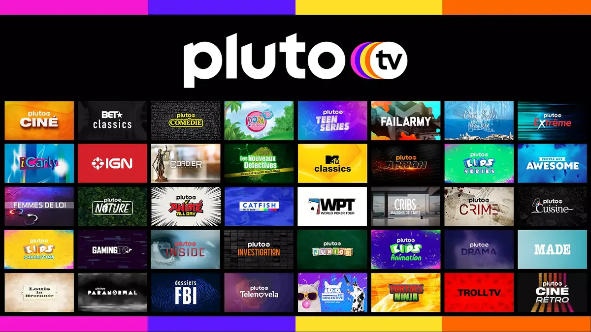 Pluto TV, le service de télévision en streaming, arrive aujourd'hui en France