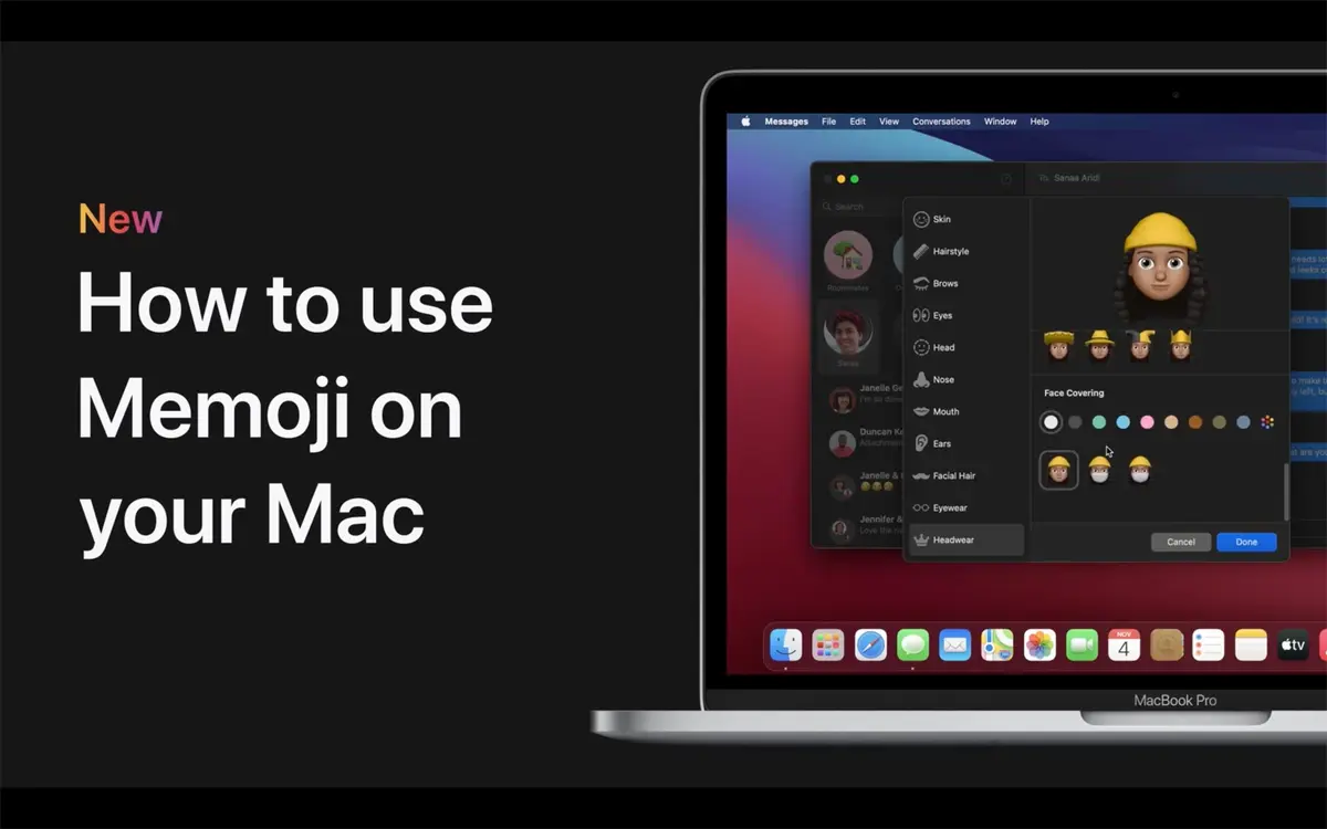 Comment créer et utiliser les Memojis sur macOS Big Sur [vidéo Apple]