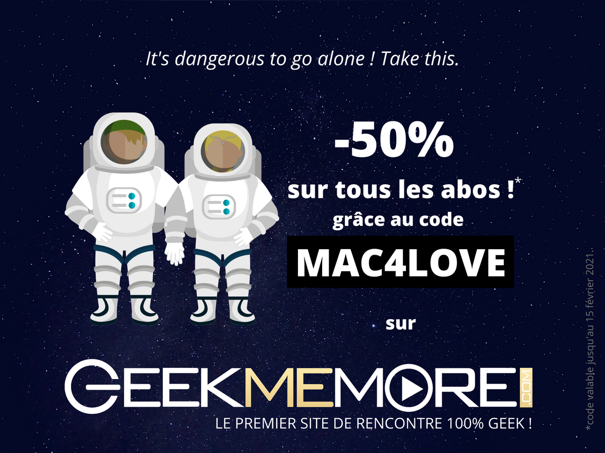 Dernier moment pour gagner un HomePod mini & -50% chez GeekMeMore ! #stvalentin