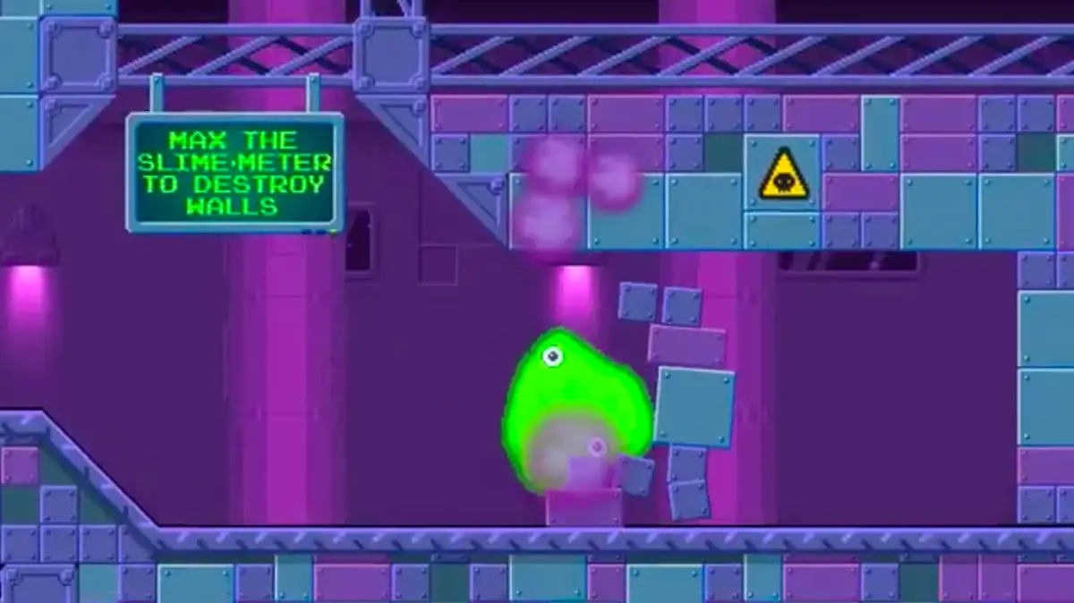 Slime Labs propose de guider un blob tout vert et visqueux (sur iOS le 10 mars)