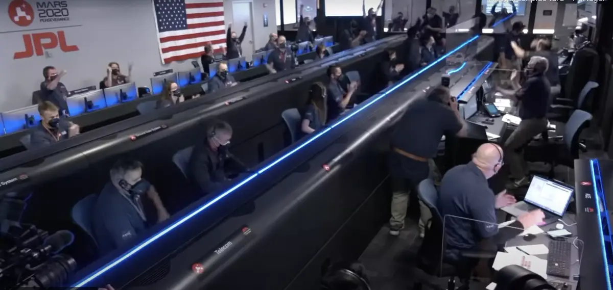 L'image du jour : Apple était discrètement présente à la Nasa #CountDownToMars