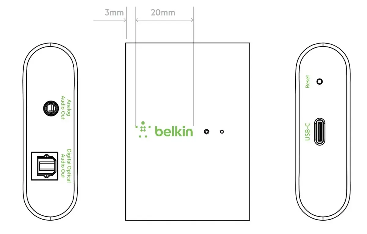 Belkin: קופסה להציע AirPlay 2 למערכת שמע מסורתית