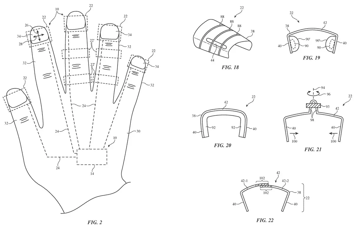 Des "Apple Gloves" pour contrôler les "Apple Glasses" ?