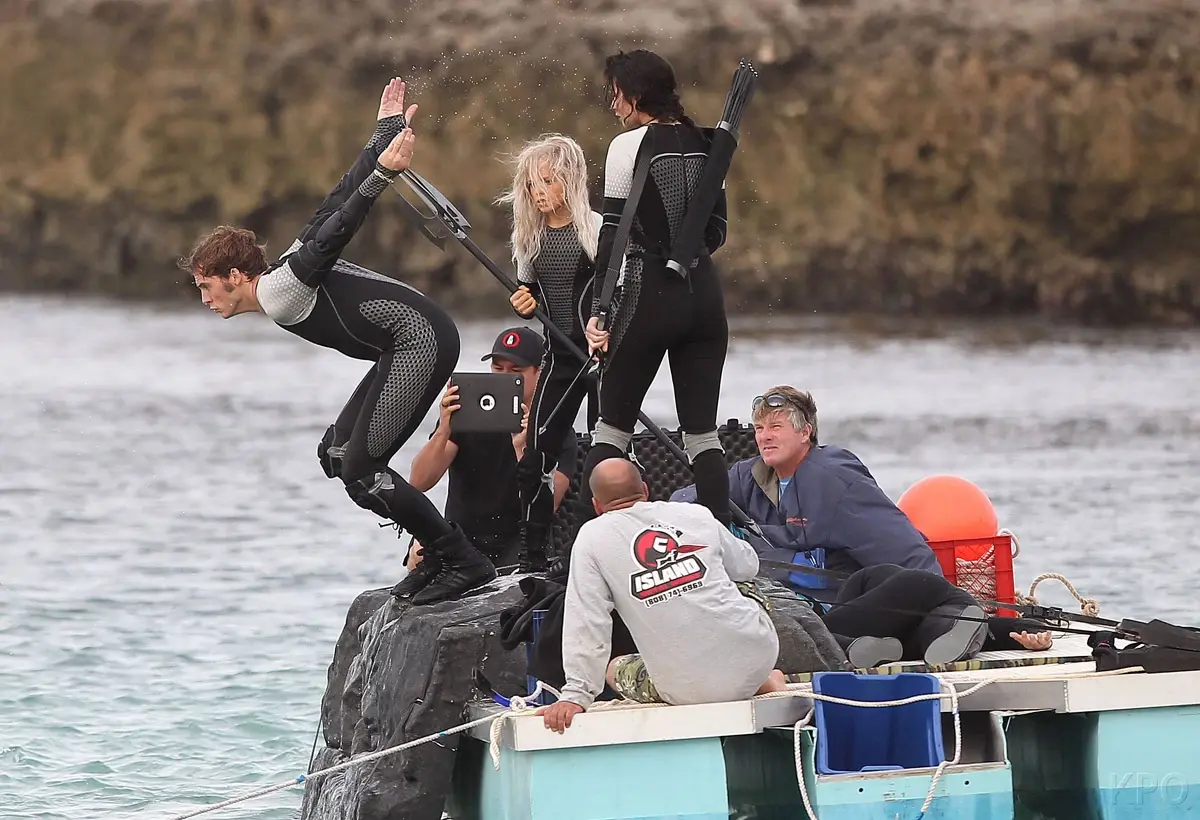 La photo du jour : Hunger Games 2 a-t-il été filmé avec un iPad ?