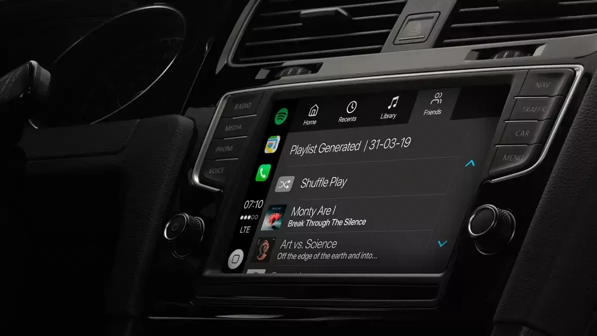 Spotify teste en bêta les listes de lecture basées sur le morceau en cours sur CarPlay