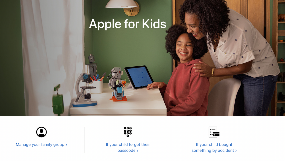 "Apple for Kids" : un nouveau portail pour les parents !