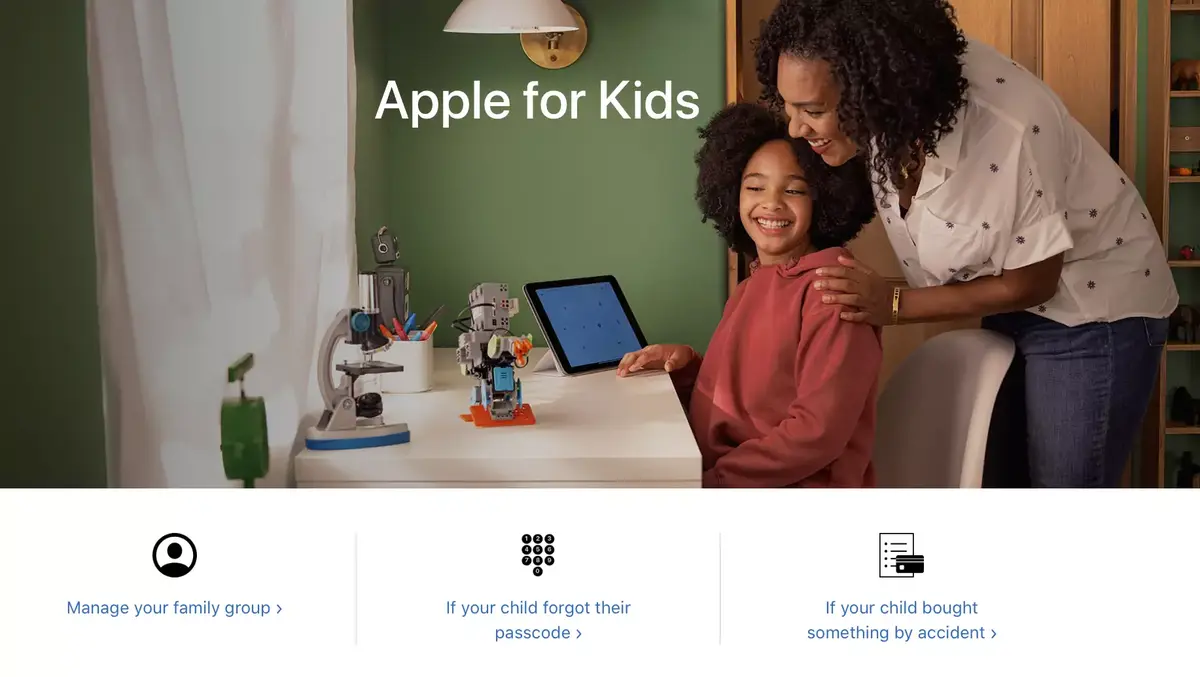 "Apple for Kids" : un nouveau portail pour les parents !