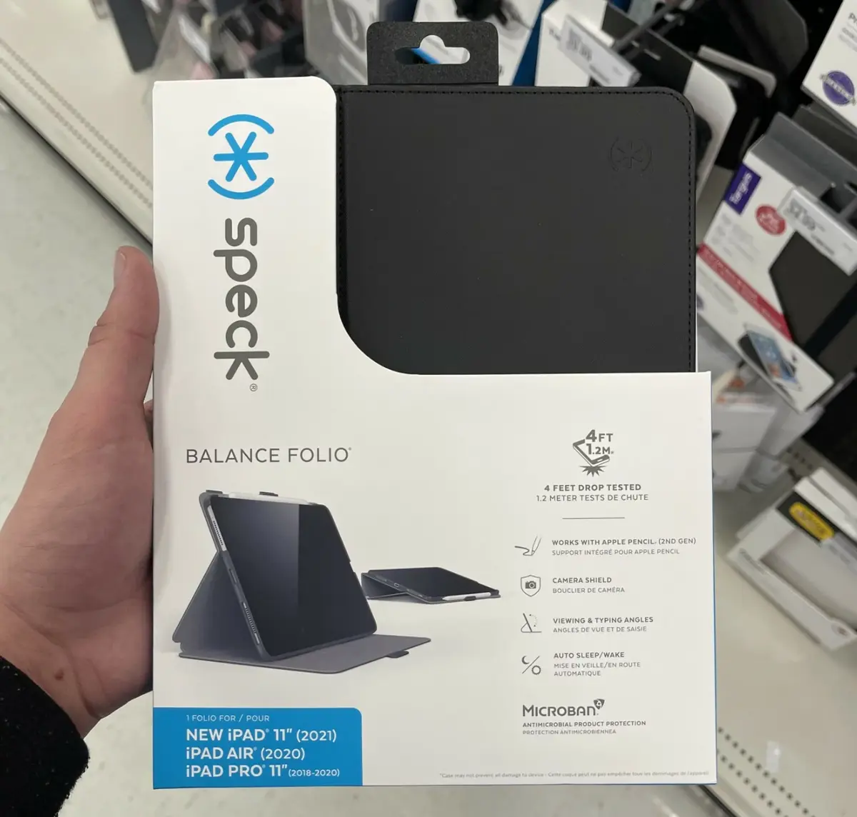 Tiens ! Une coque pour un mystérieux "iPad 11" (Pro ?) 2021" en fuite chez Target !