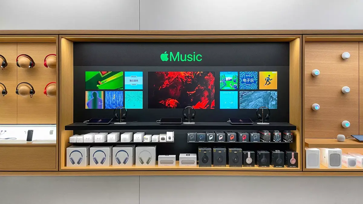 Les Apple Store refont leur déco pour promouvoir Apple Music