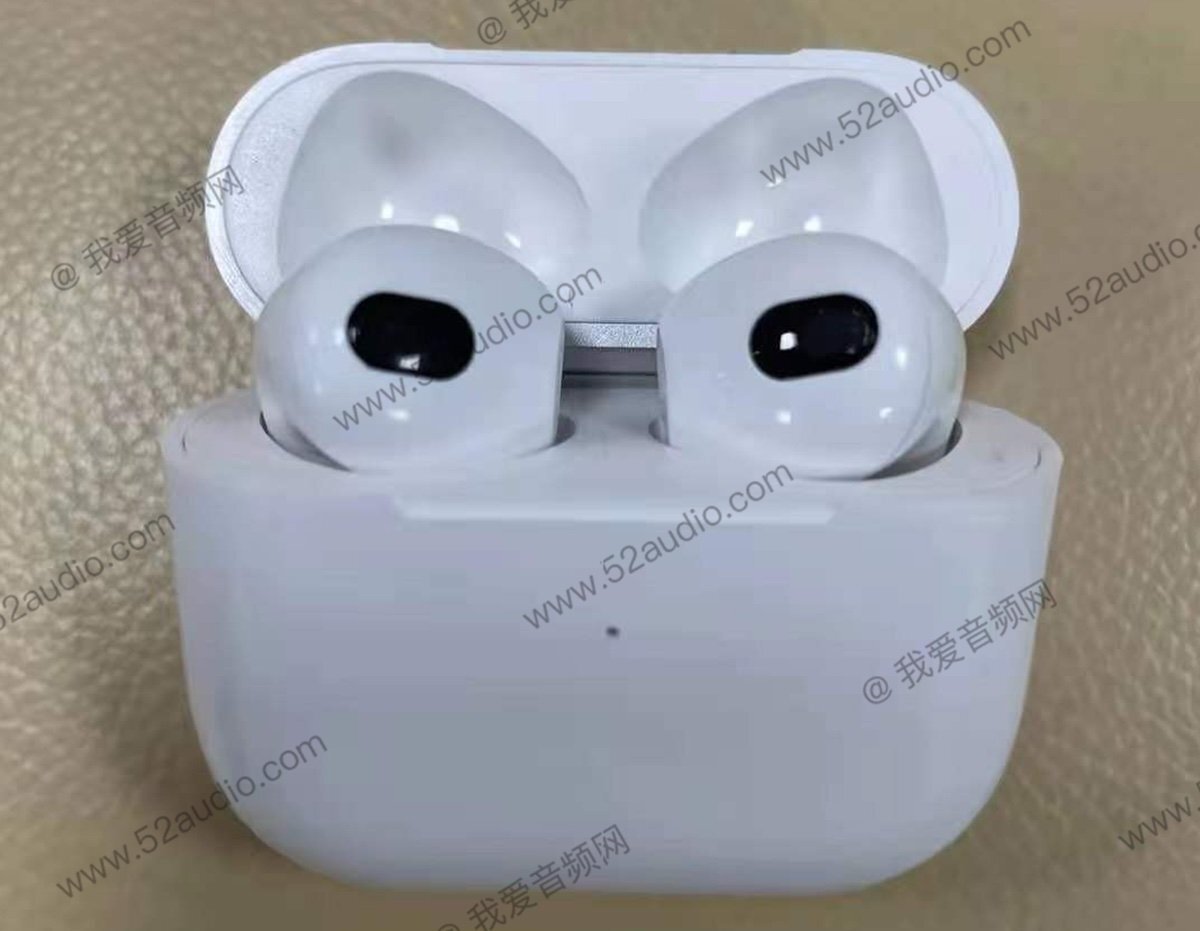 Tiens de nouvelles photos des présumés AirPods 3 !