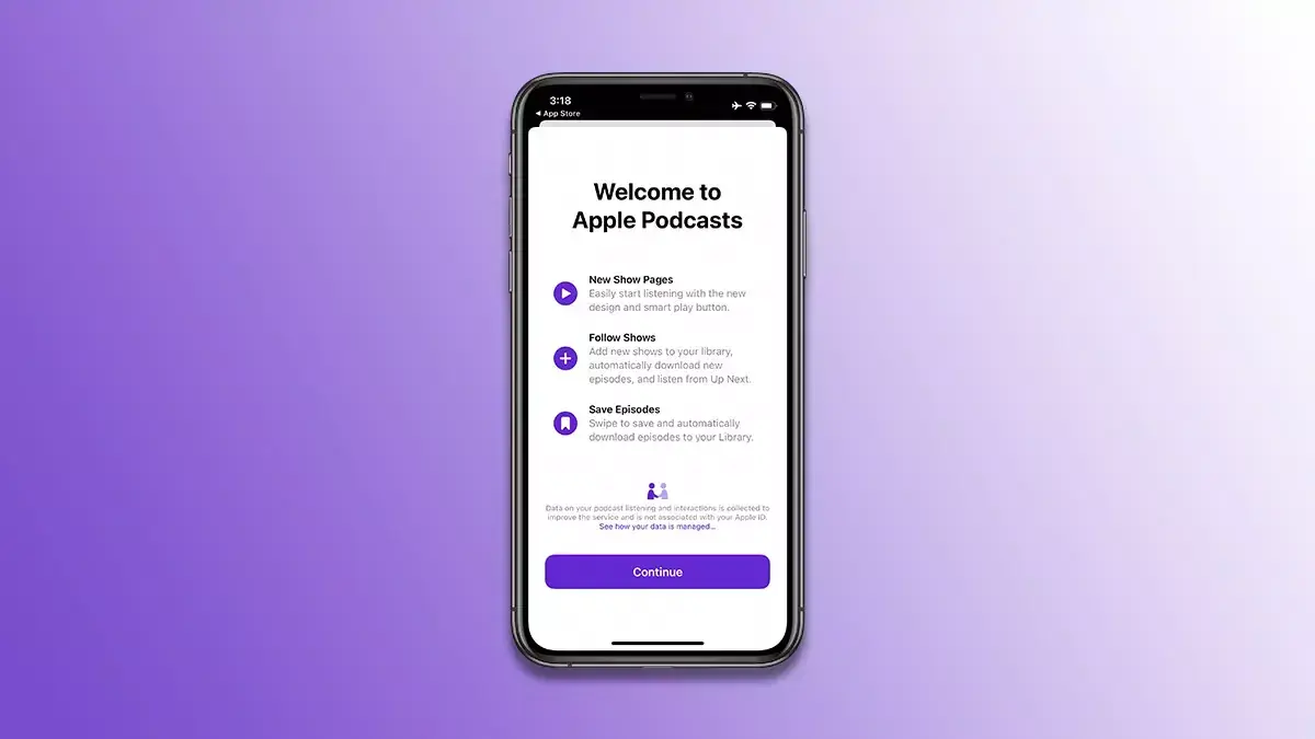 iOS 14.5 : l'application Podcasts s'offre un petit relooking de printemps