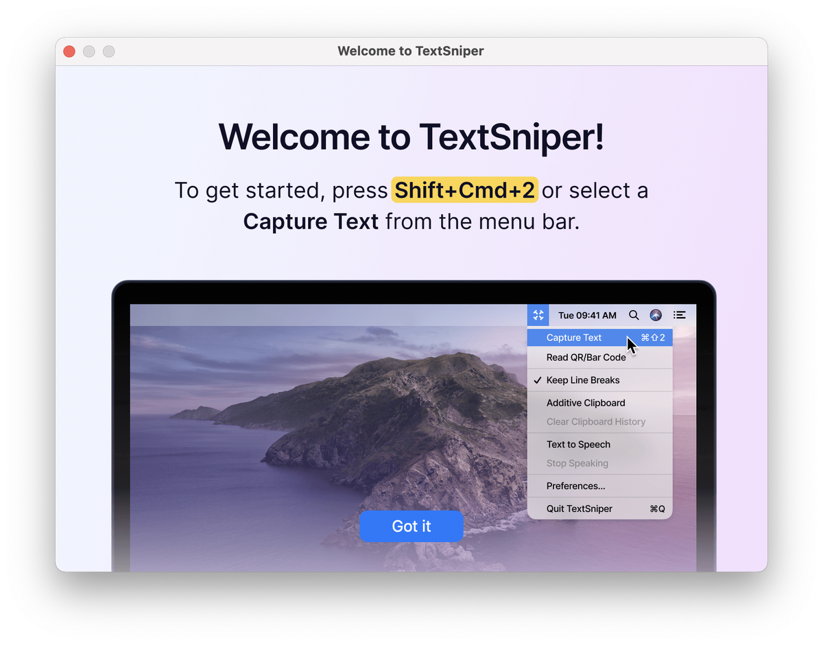 TextSniper propose une reconnaissance de texte simplifiée par capture d'écran (OCR)