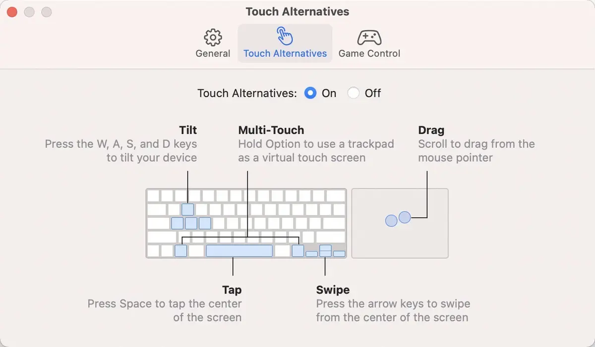 macOS Big Sur 11.3 peut émuler les manettes iOS avec les clavier/souris des Mac M1