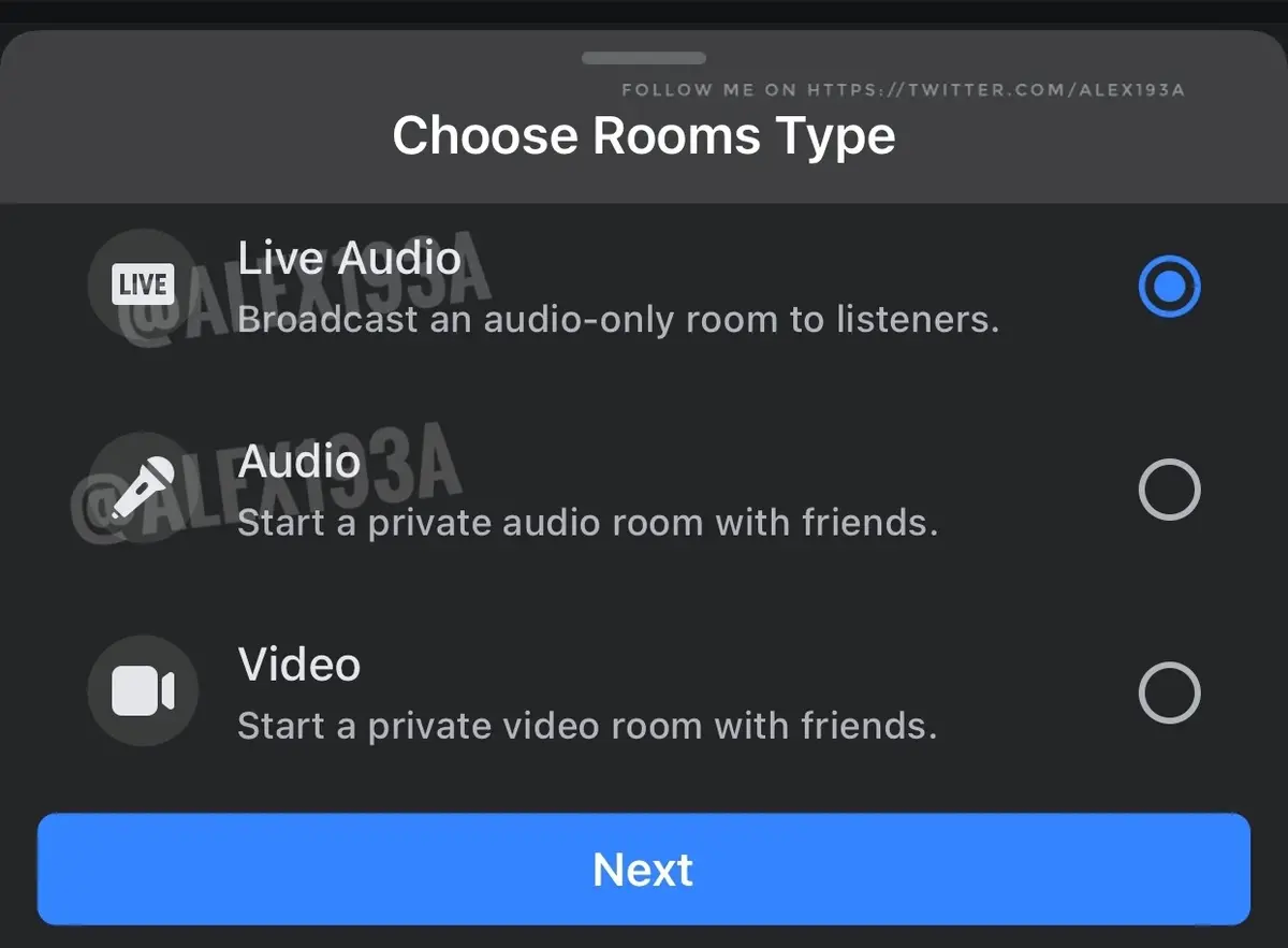 Facebook lance une fonction audio à mi-chemin entre Clubhouse, Zoom et Twitter