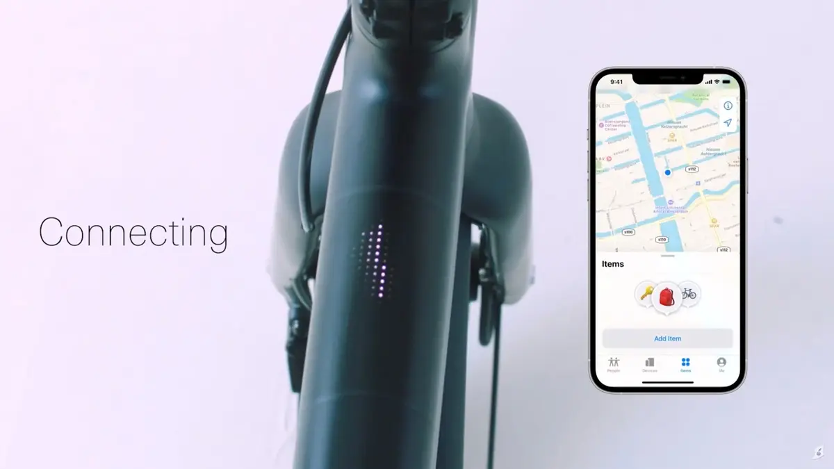 Localiser : Apple et VanMoof font du vélo depuis un an