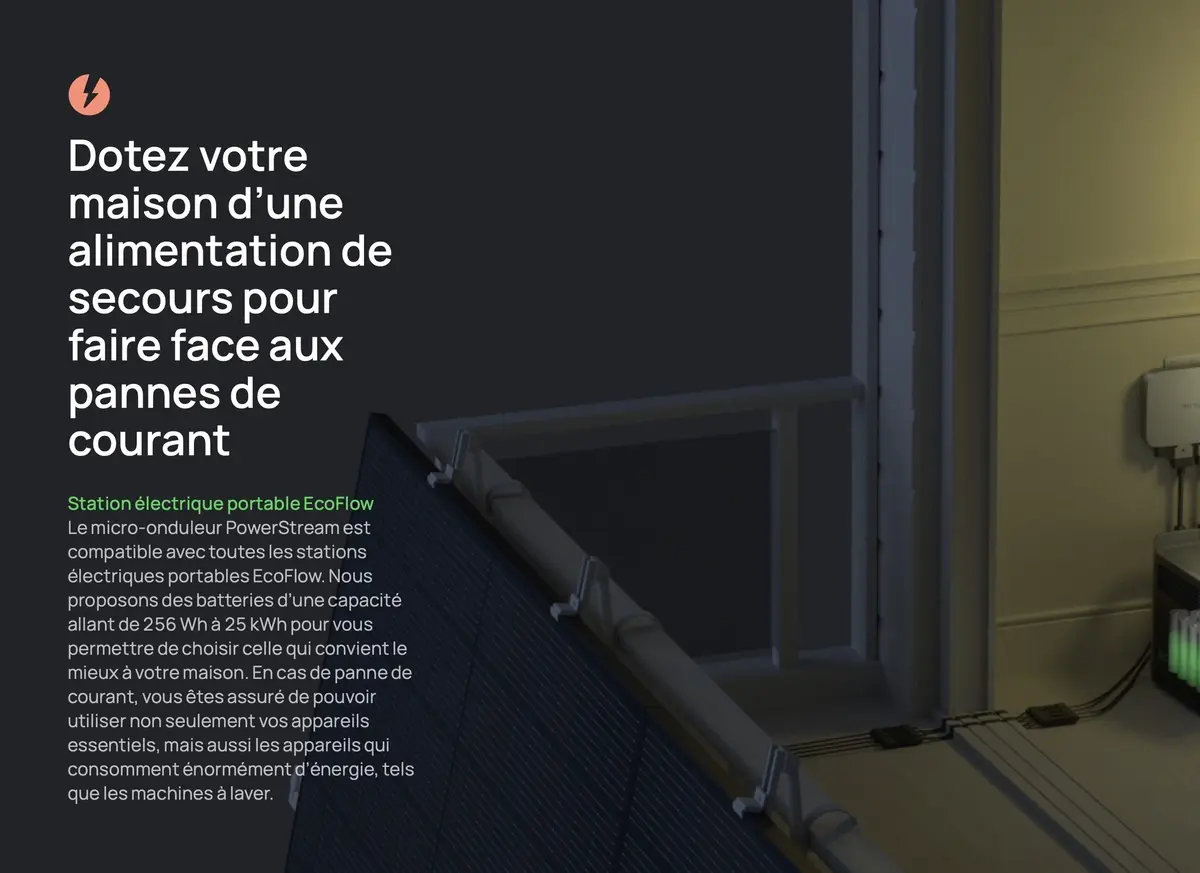 Autoconsommation : Ecoflow PowerStream, le système idéal avec batteries + panneaux solaires ?