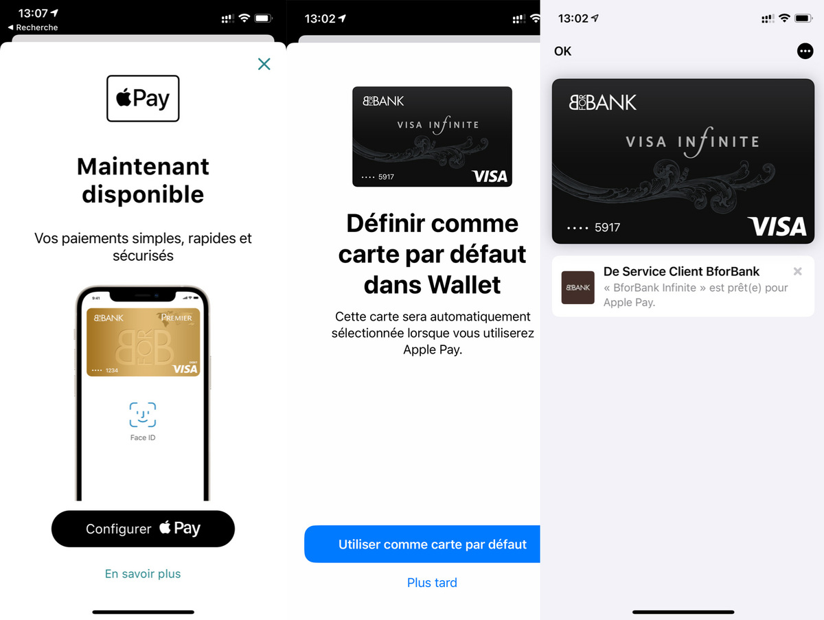 BforBank devient compatible Wallet / Apple Pay !