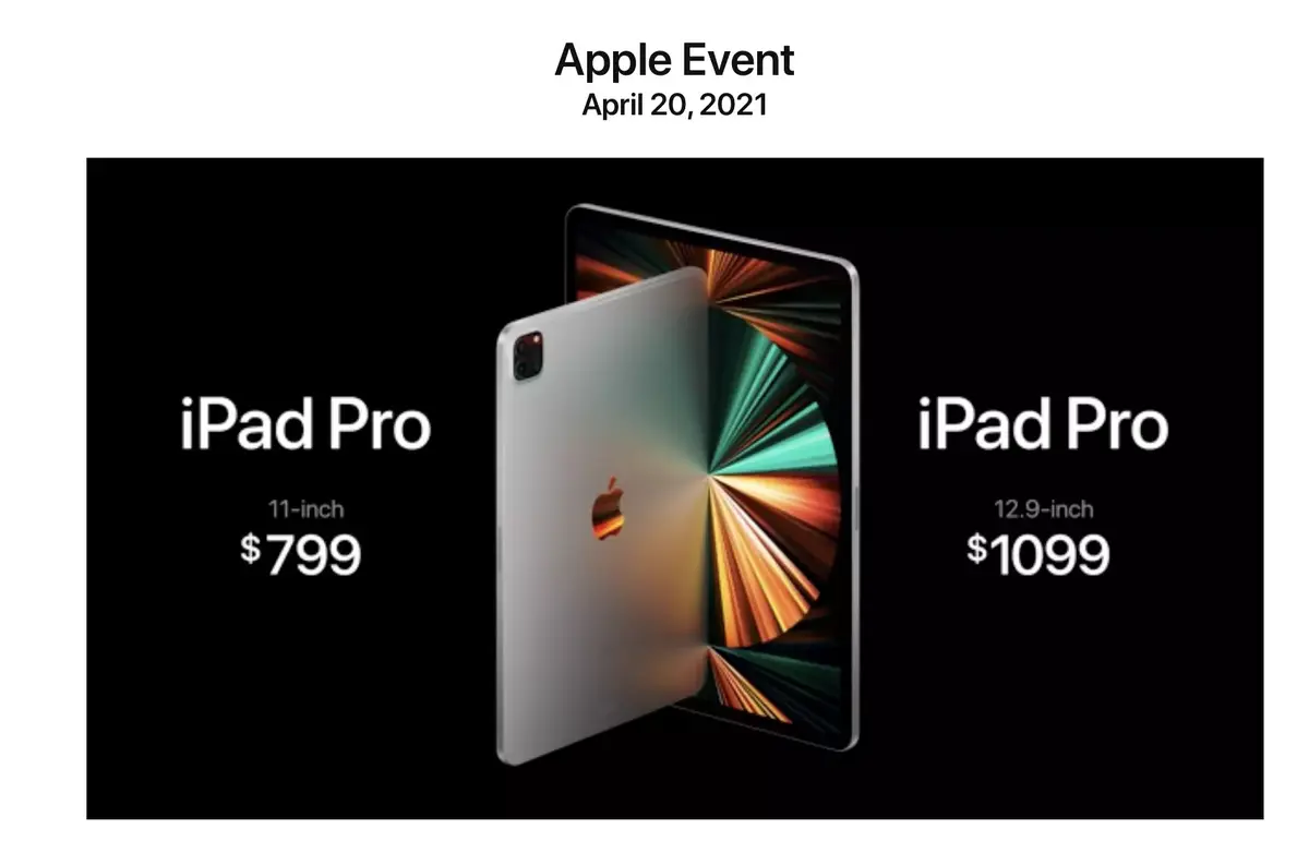 M1 iPad Pros יישלחו ב