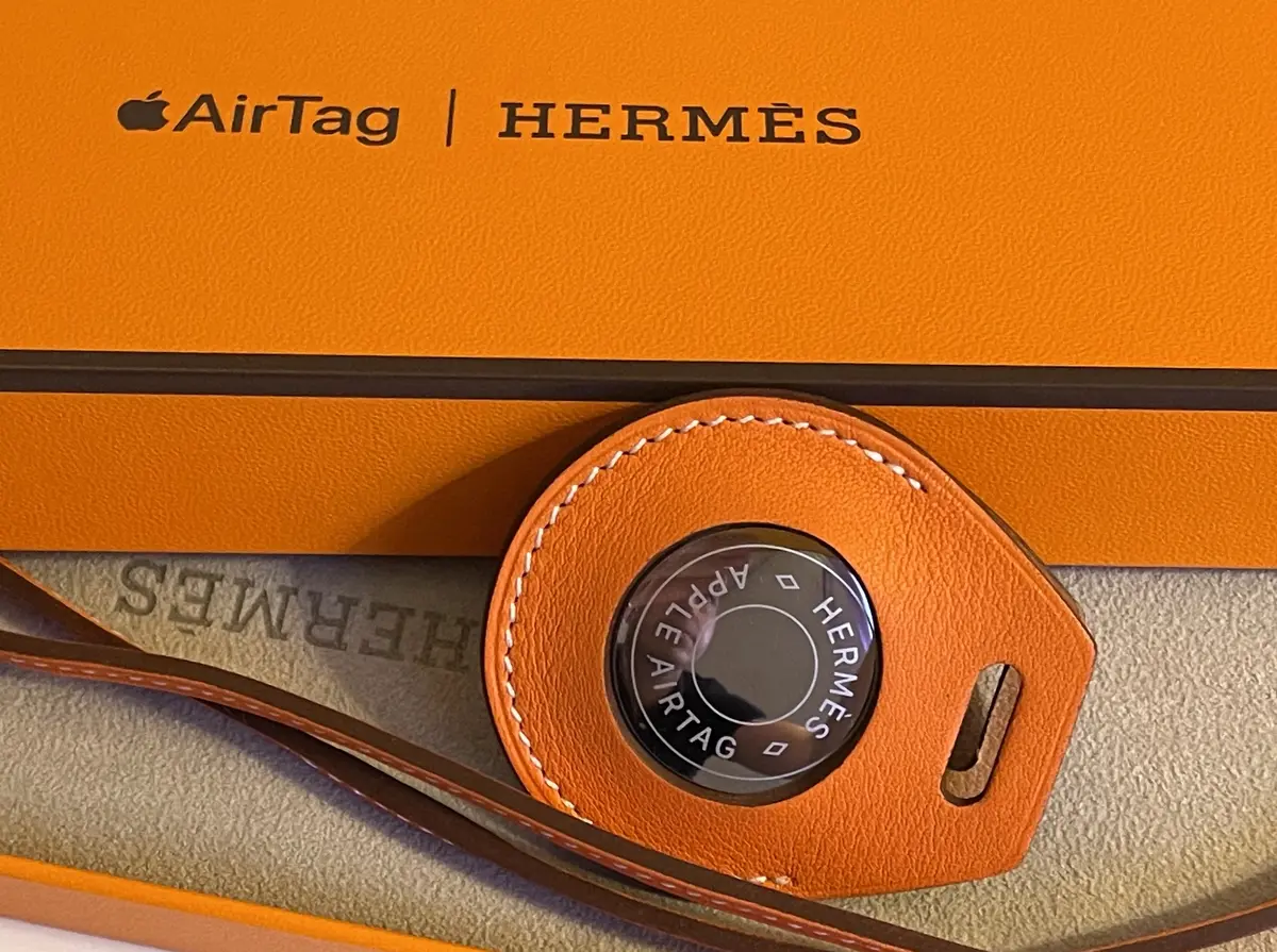 Aperçu des AirTags Hermès !