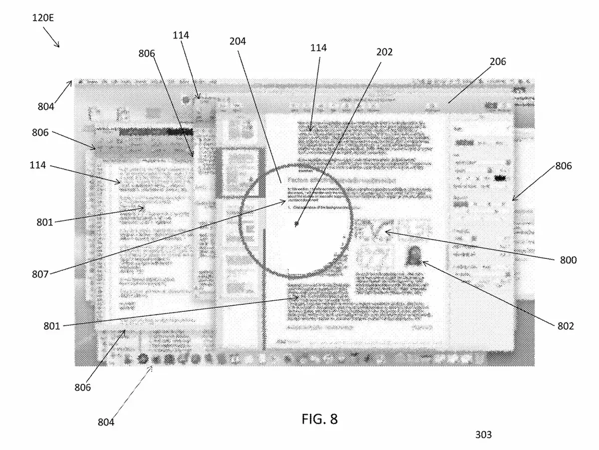 Et si l'iPad pouvait détecter le regard et déterminer une zone de lecture sécurisée