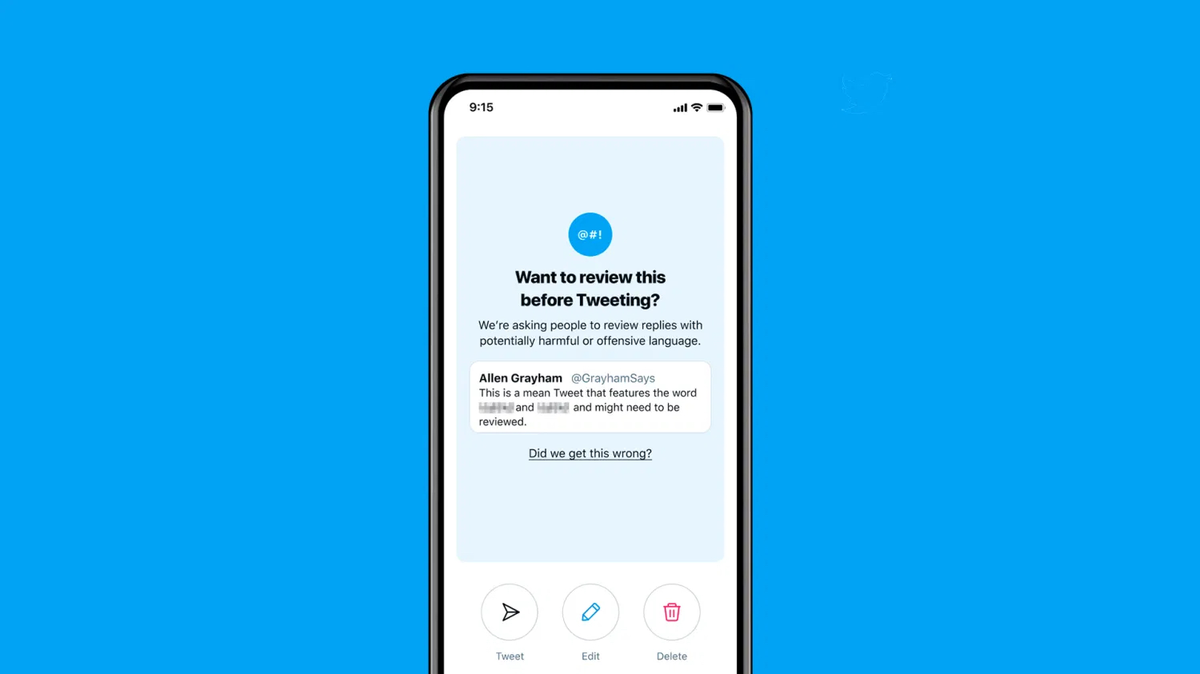 Twitter lance sa fonction d'avertissement