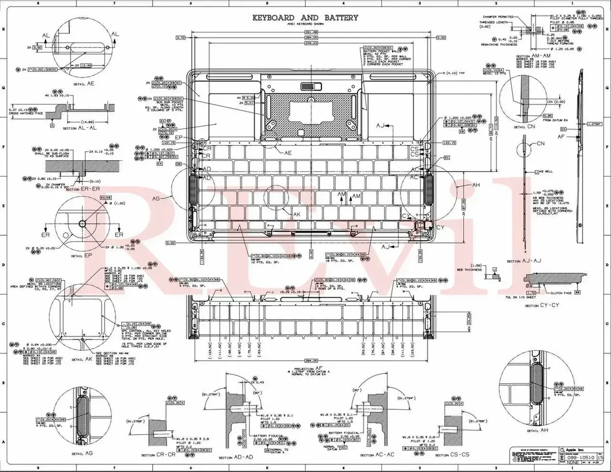 Les schémas de produits Apple publiés par les pirates font le bonheur des réparateurs