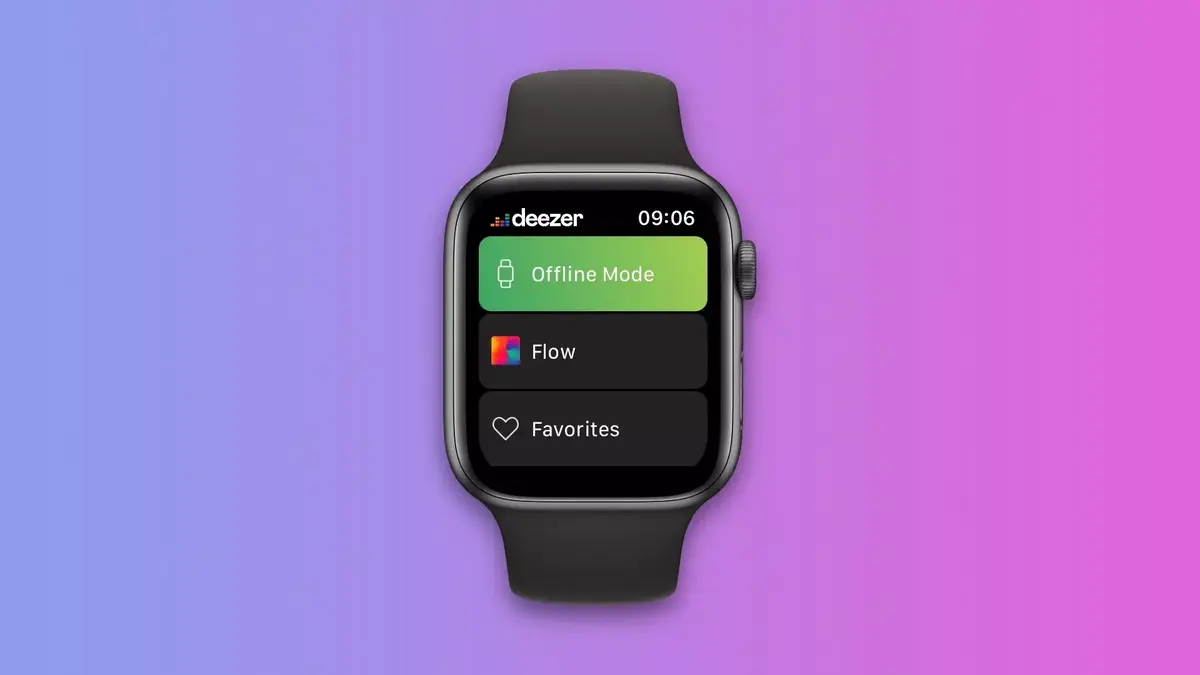 Deezer relooke son app pour Apple Watch