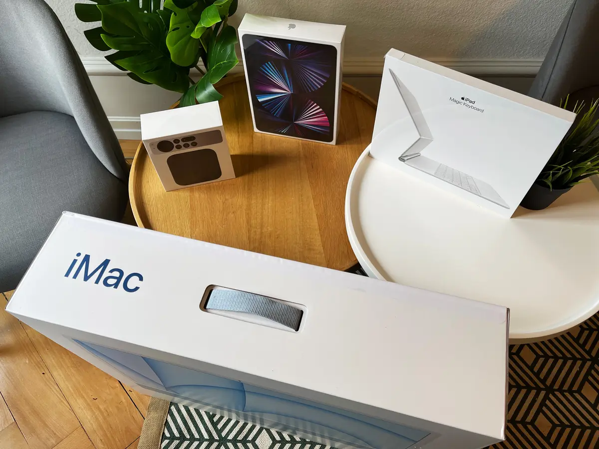 Cette semaine : iMac M1, Apple TV 4K, iPad Pro M1 et audiences au tribunal