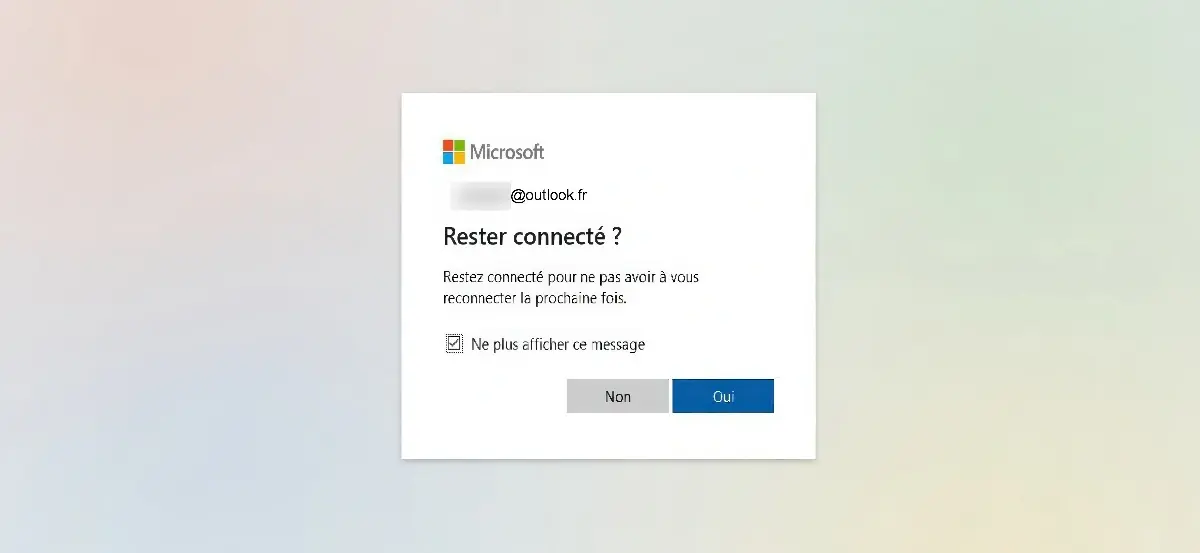 Microsoft va vous laisser connecté automatiquement, et ça craint