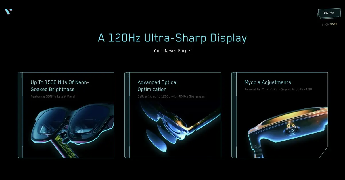 Viture dévoile des lunettes XR en édition limitée Cyberpunk 2077