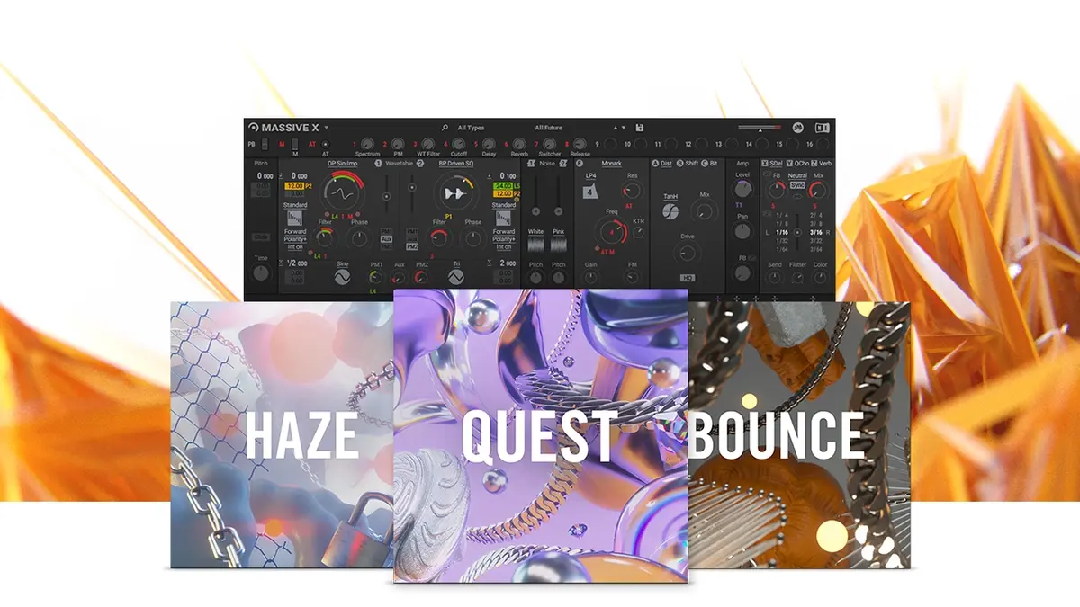 Trois nouvelles extensions pour Massive X chez Native Instruments