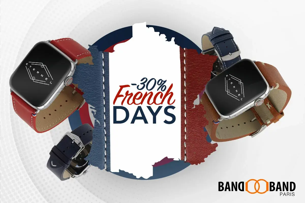 -30% sur une sélection de bracelets pour Apple Watch chez Band-Band #FrenchDays