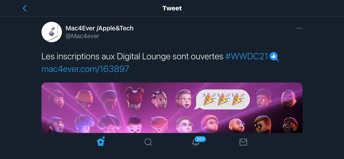 Un nouveau Hashflag pour la #WWDC21