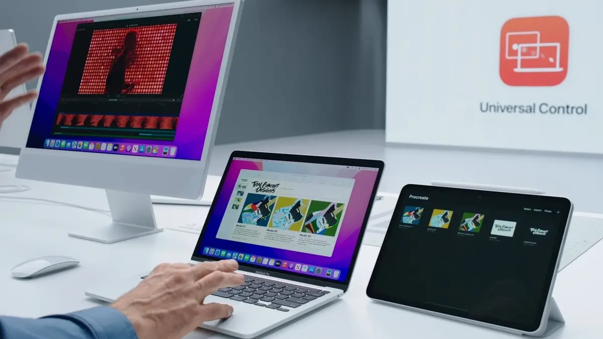 macOS Monterey : Universal Control, nouvelle interface pour Safari