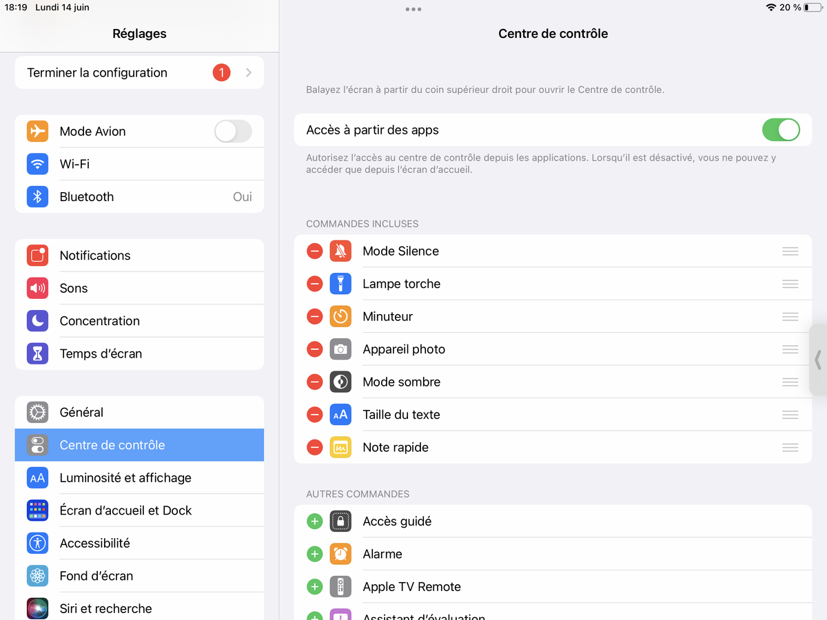 iPadOS 15 : créer des Notes Rapides depuis le centre de contrôle (sans Apple Pencil)