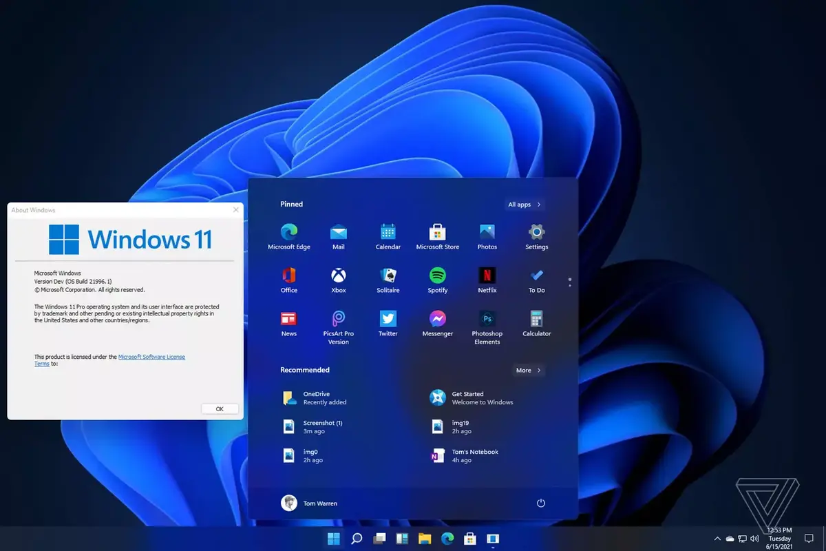 Windows 11 : le menu Démarrer passe au centre !