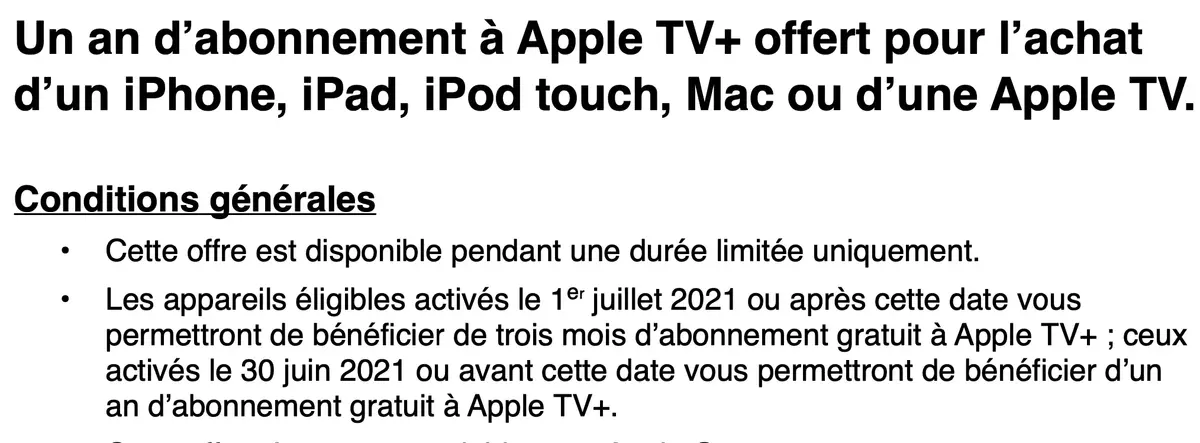 France : plus que 3 mois gratuits sur Apple TV+ !